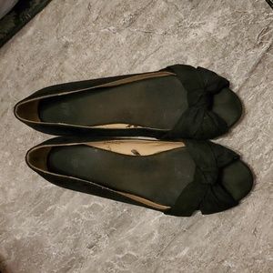 H&M flip flop shoes size 6 (black)